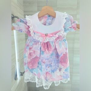 ❤️4 for $25❤️Vintage dress size 18 months -made in Canada